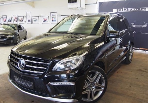 Left hand drive MERCEDES ML CLASS ML 63 AMG